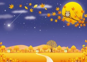 秋の夜