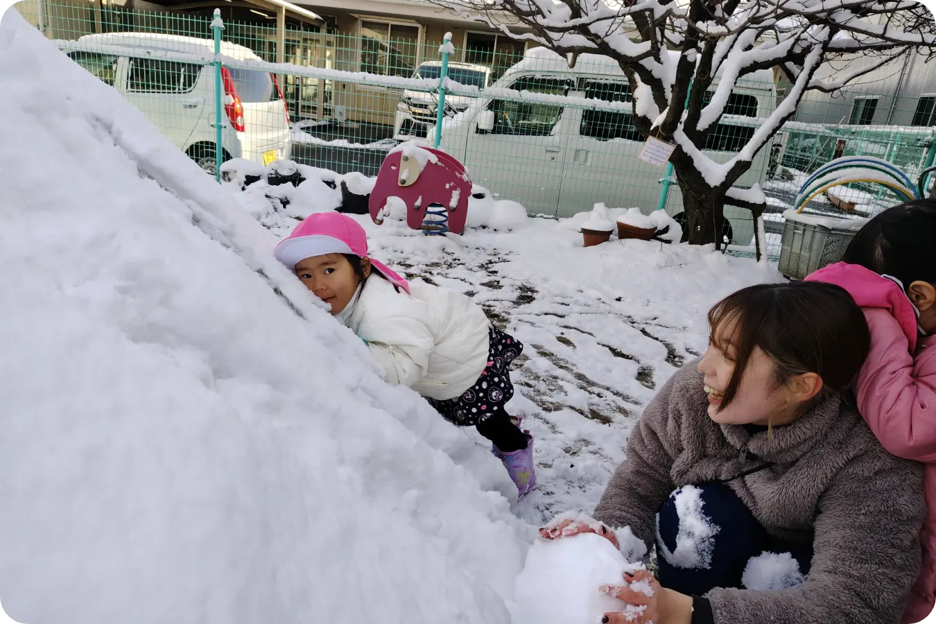 雪あそび